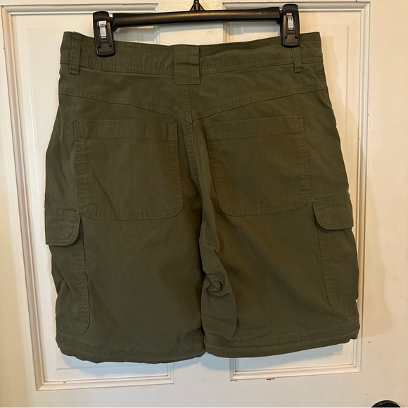 Boy Scout Shorts Men’s Size 30 Green Convertible Zip off Uniform Short Only - Picture 3 of 7